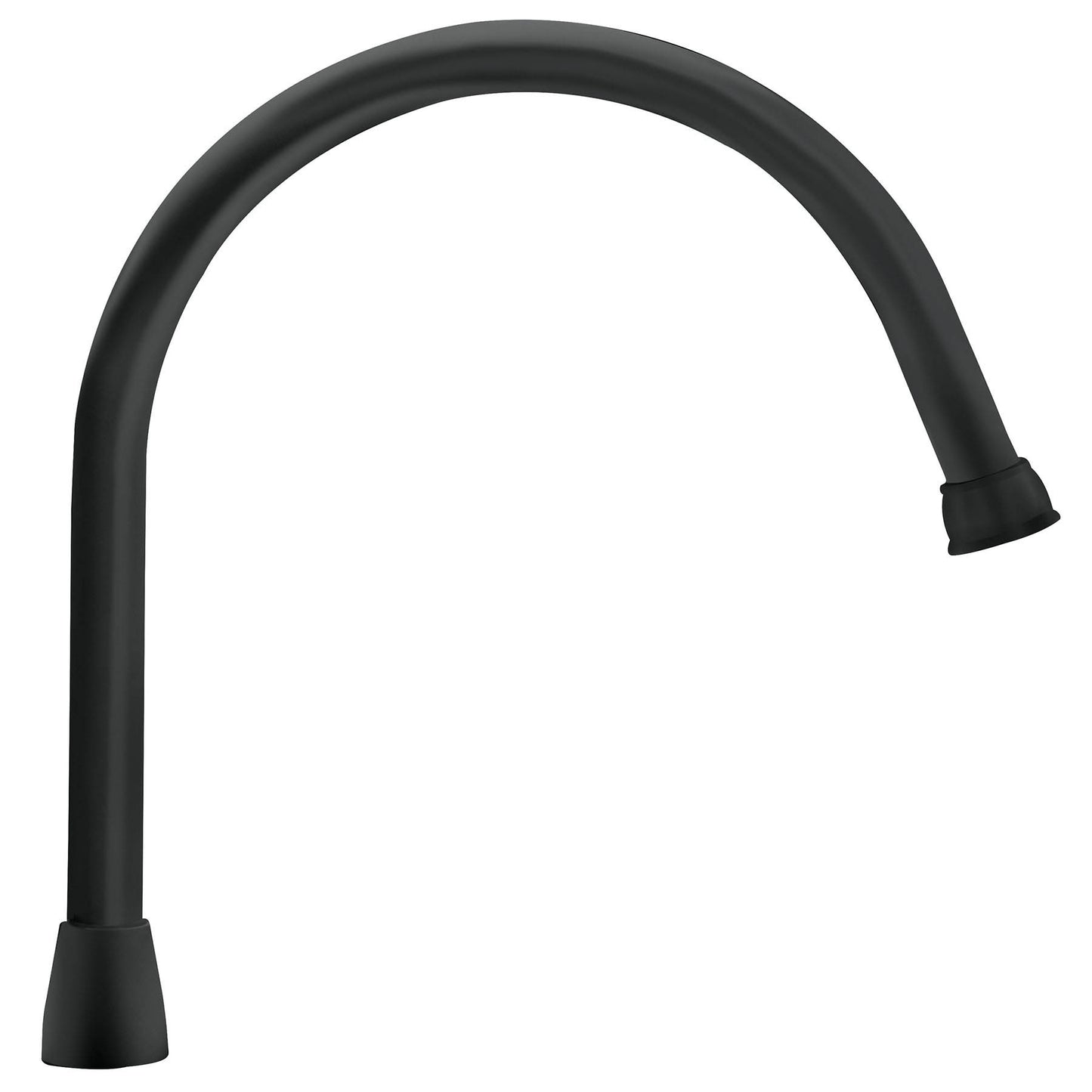 Cuello largo para mezcladora de fregadero, negro mate, Aqua