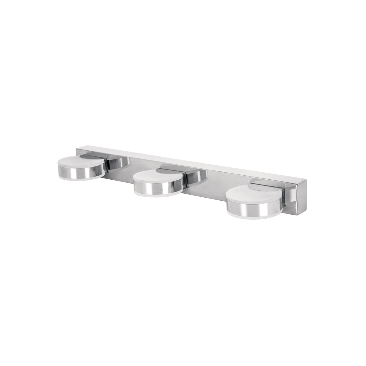 Arbotante decorativo de LED 10 W con 3 spots para baño