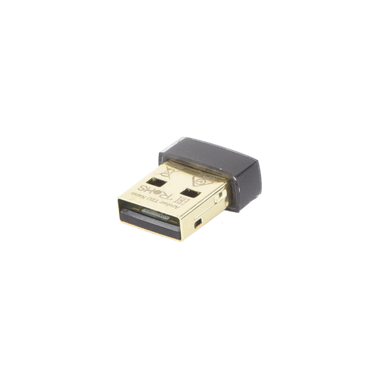 Mini Adaptador USB inalámbrico doble banda AC 600 Mbps, antena onmidireccional.