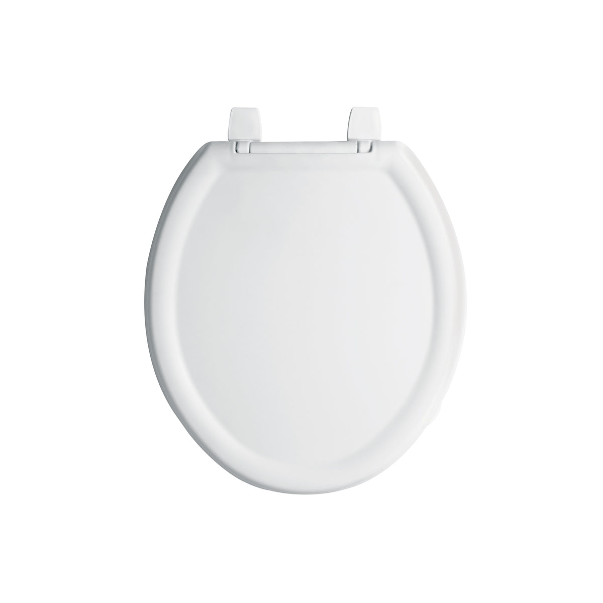 Asiento redondo ligero con tapa para WC, blanco, FOSET BASIC