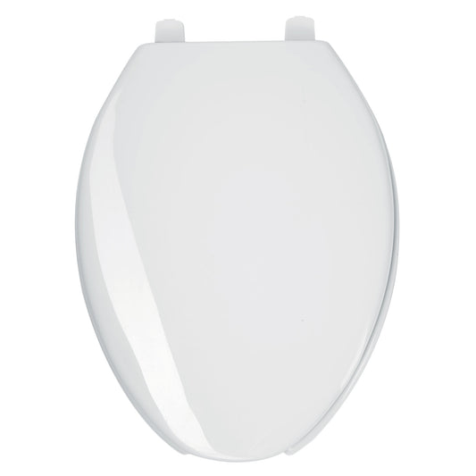Asiento alargado con tapa para WC, abierto, blanco, FOSET