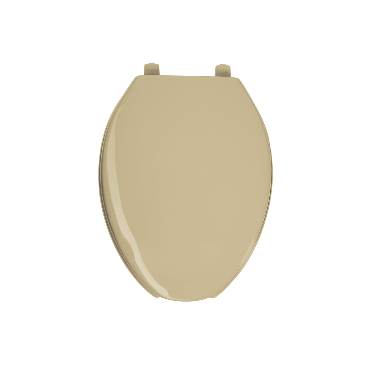 Asiento alargado con tapa para WC, abierto, beige, FOSET