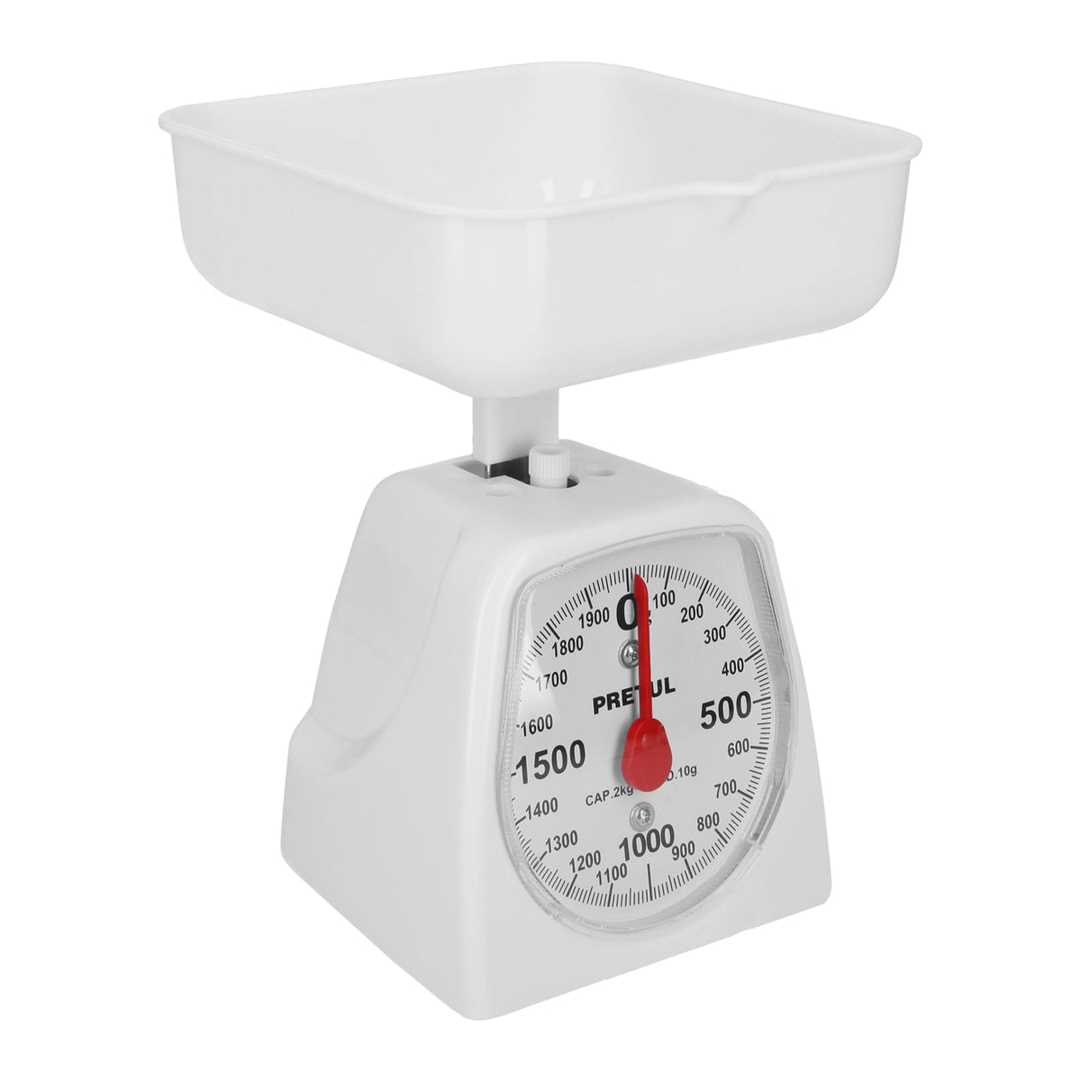 Báscula mecánica para cocina 2 Kg, Pretul