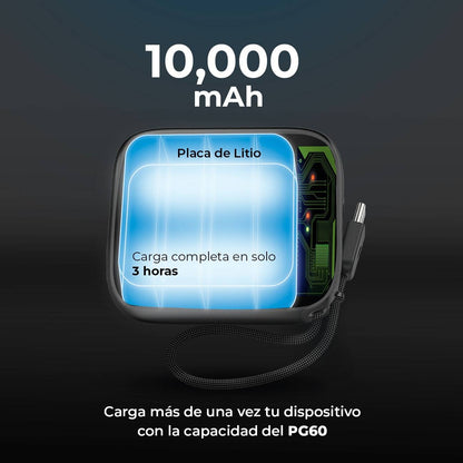 Power banks ACTECK ENERGON GO PLUG PRO PG60 - Vista 3