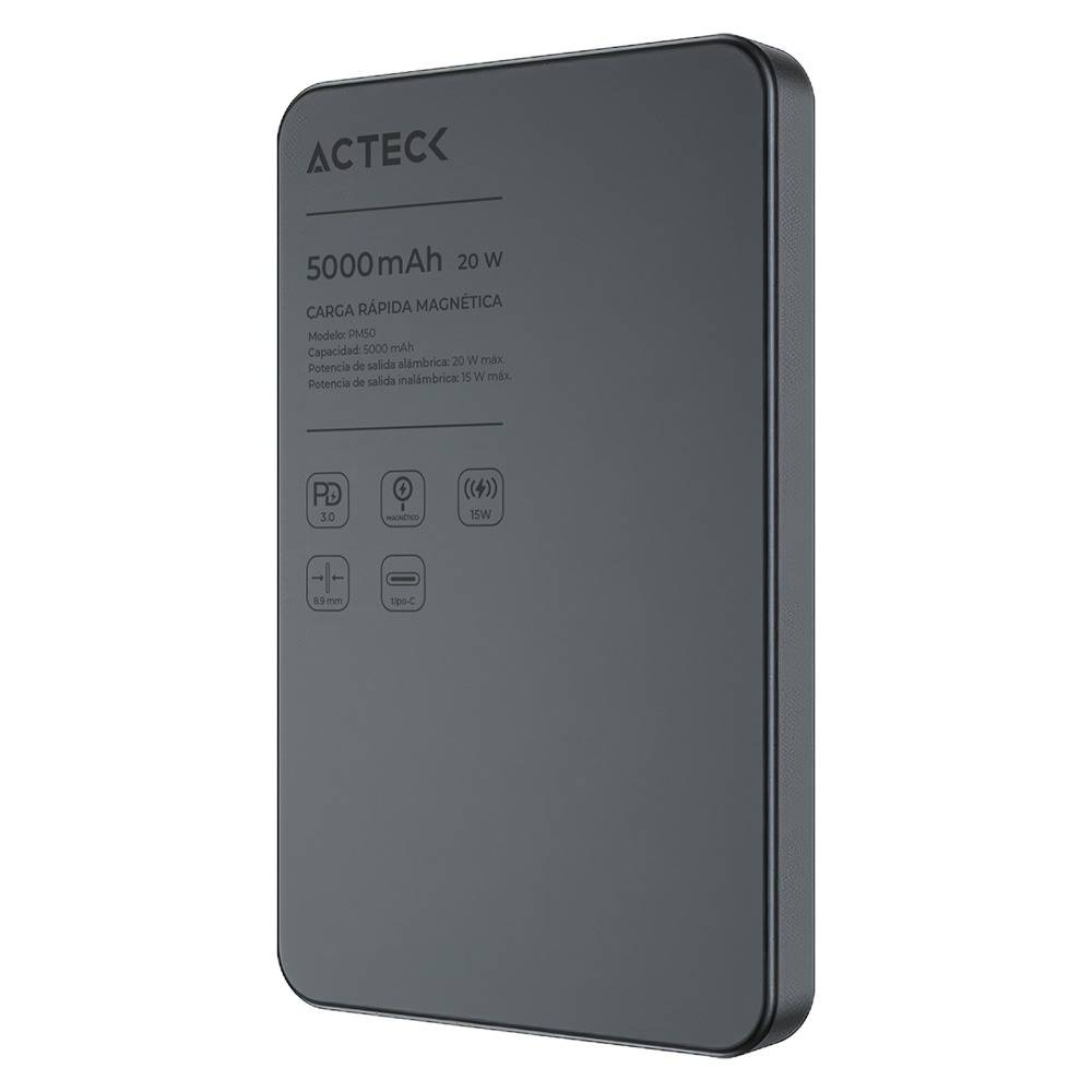 Power banks ACTECK ENERGON GO SLIM PRO PM50 - Vista 2