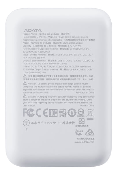 Power banks ADATA C100 - Vista 4