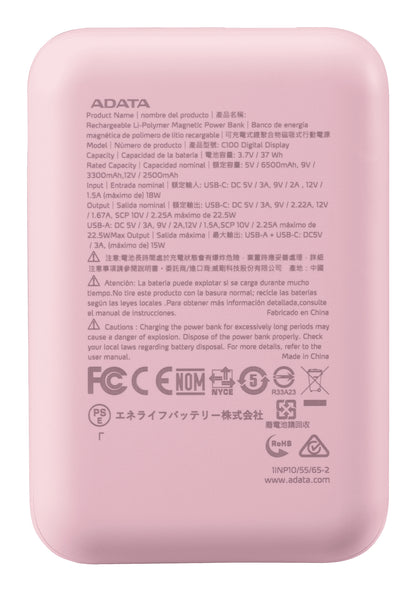 Power banks ADATA C100 - Vista 2