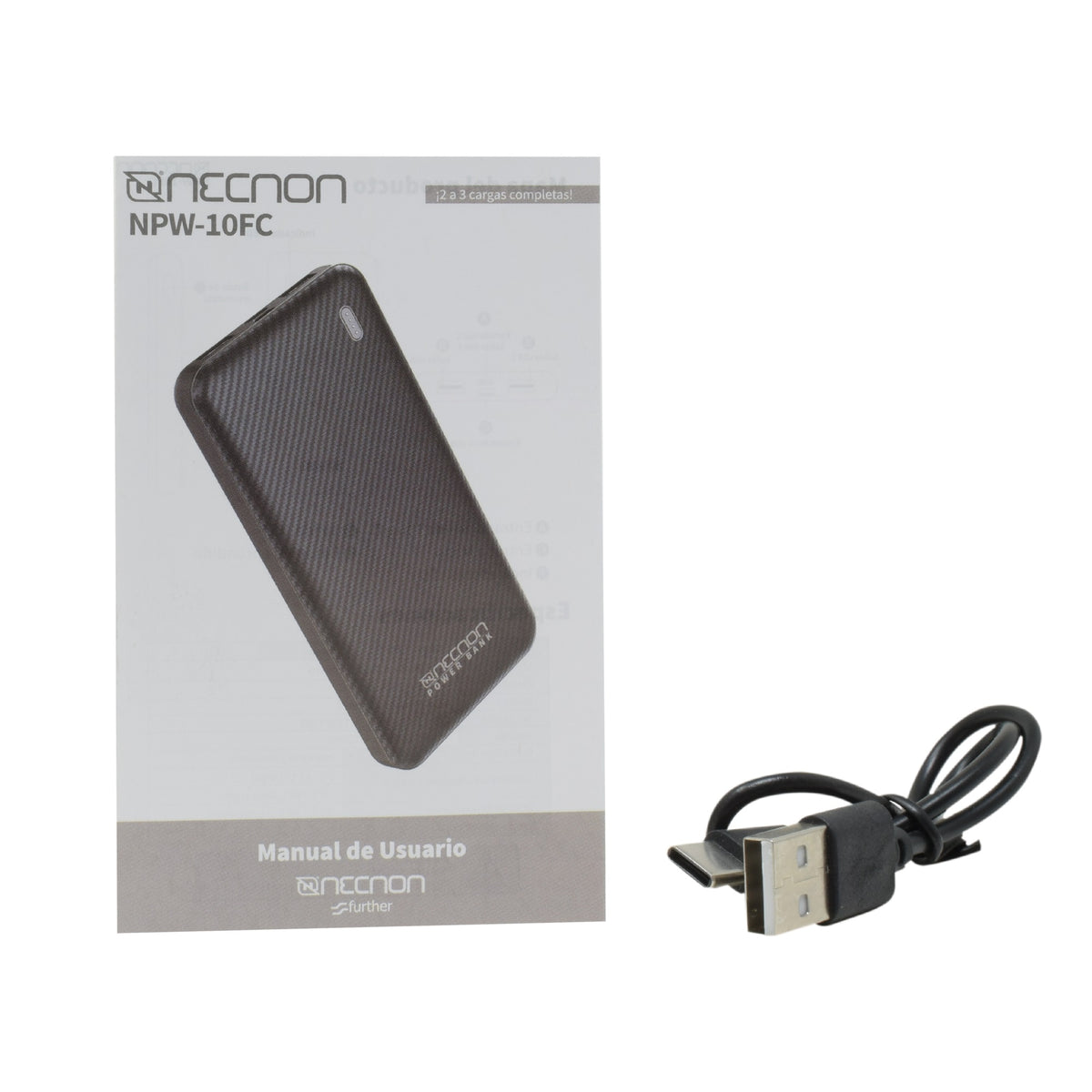 Power bank NECNON NPW-10FC - Vista 6