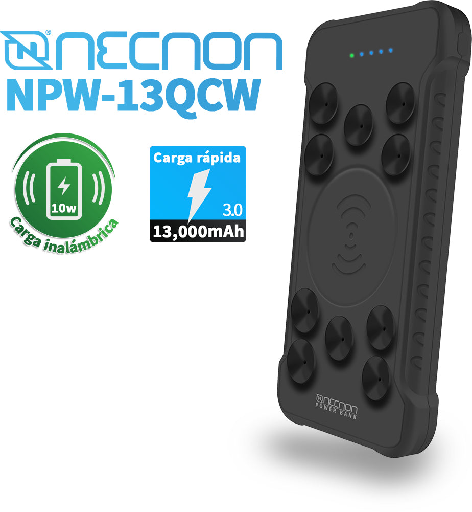 Power Bank NECNON NPPB1301QW - Vista 5