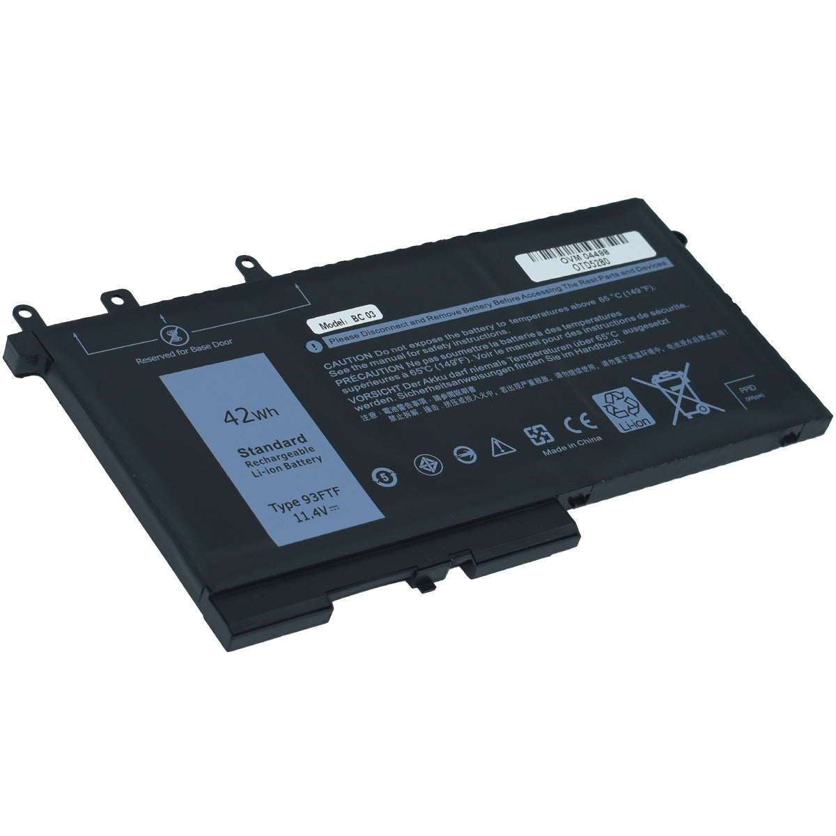 Bateria 3 Celdas OVALTECH OTD5280 - Vista 5