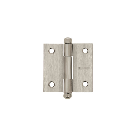 Bisagra cuadrada 2' acero inox, cabeza redonda, HERMEX