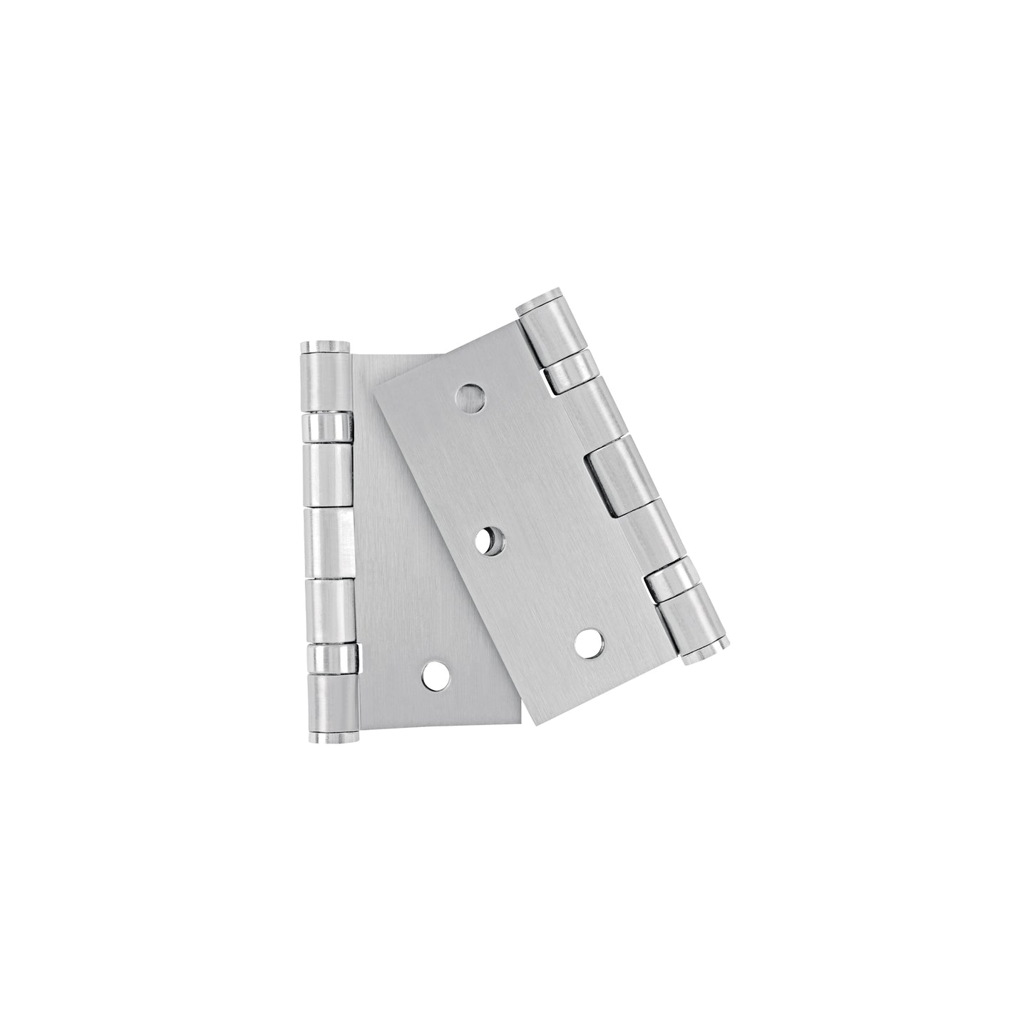 Bolsa c/2 bisagras cuadradas de 3' acero inox, plana