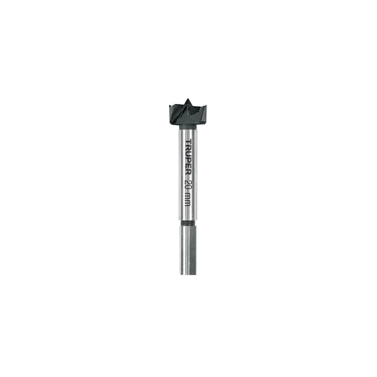 Broca forstner 20 mm para madera, TRUPER