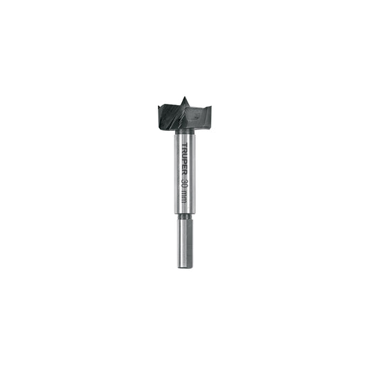 Broca forstner 30 mm para madera, TRUPER