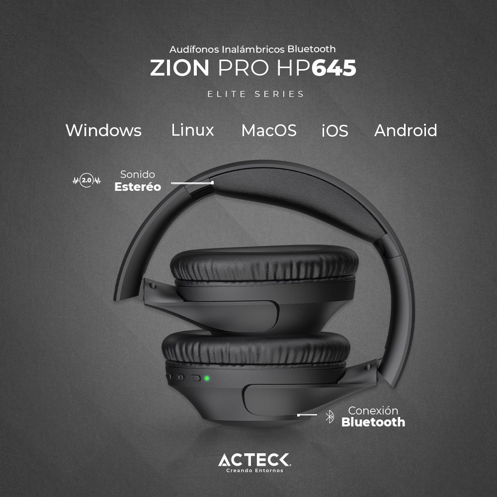 Audífonos ACTECK HP645 - Vista 4