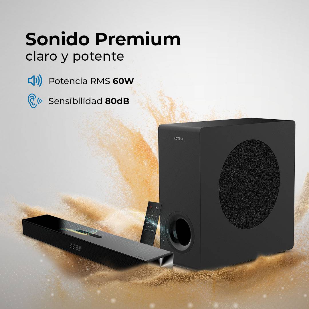 Bocinas ACTECK BS600 - Vista 3