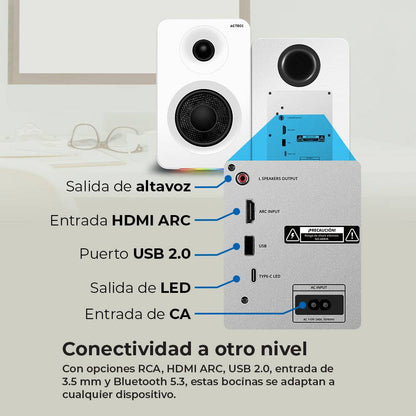 Bocinas ACTECK R BS700 - Vista 4