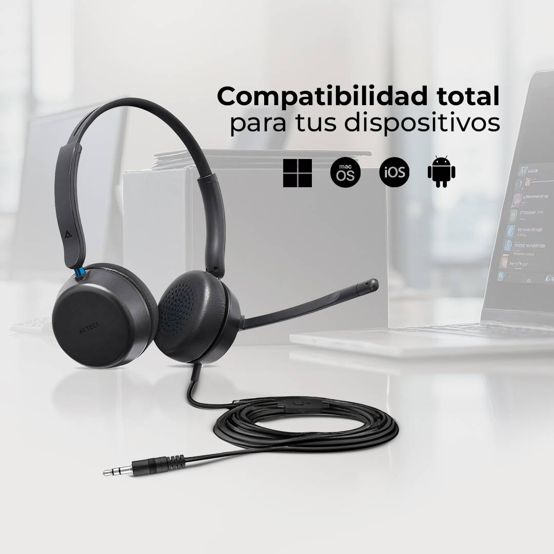 Auriculares ACTECK HC560 - Vista 3