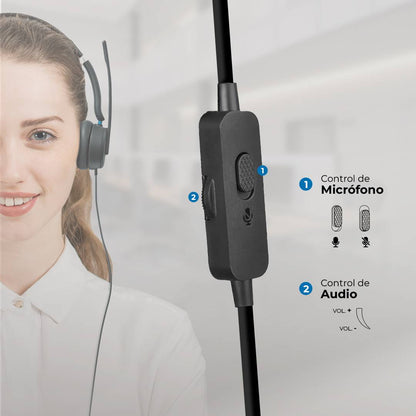 Auriculares ACTECK HC560 - Vista 4
