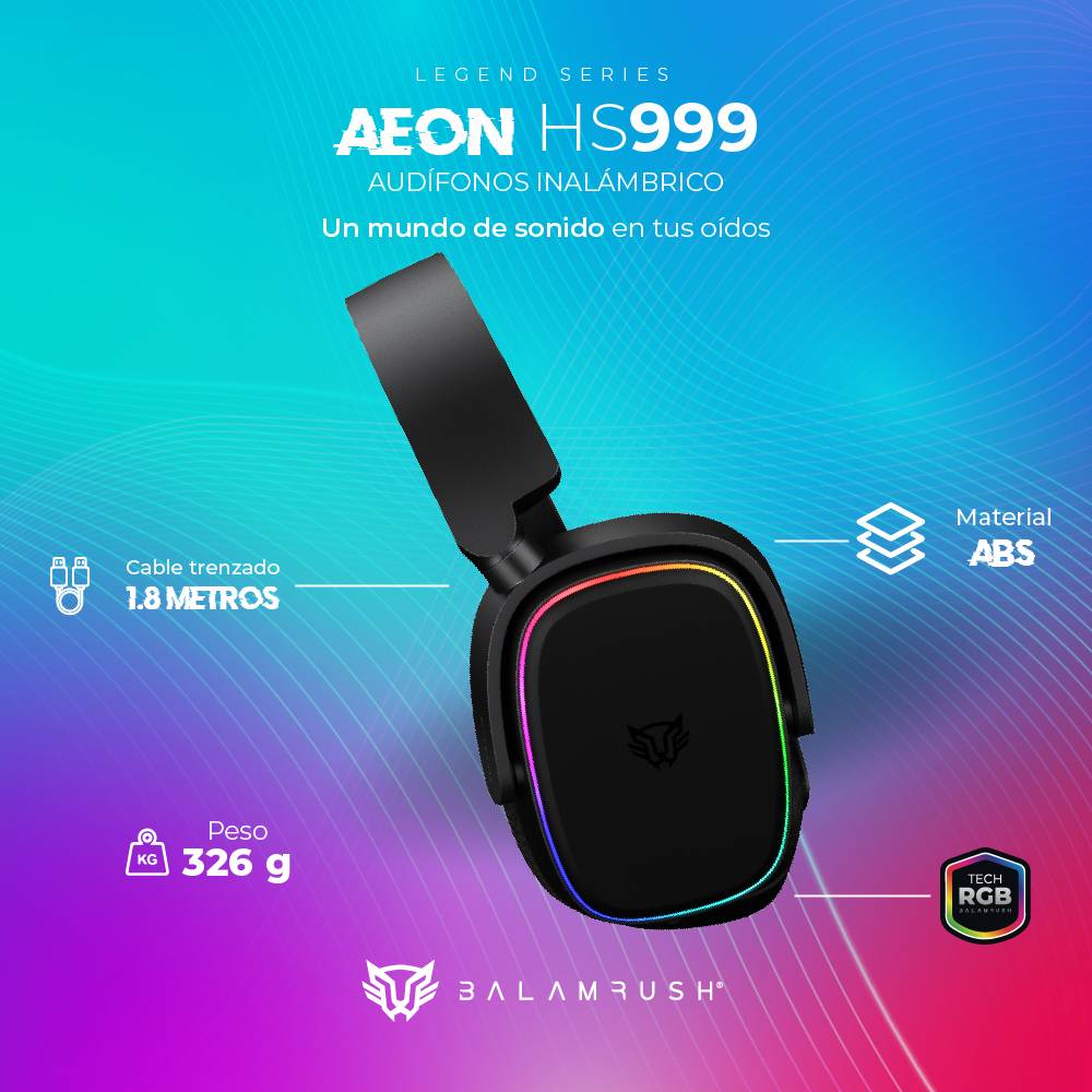 Auriculares Balam Rush HS999 - Vista 4