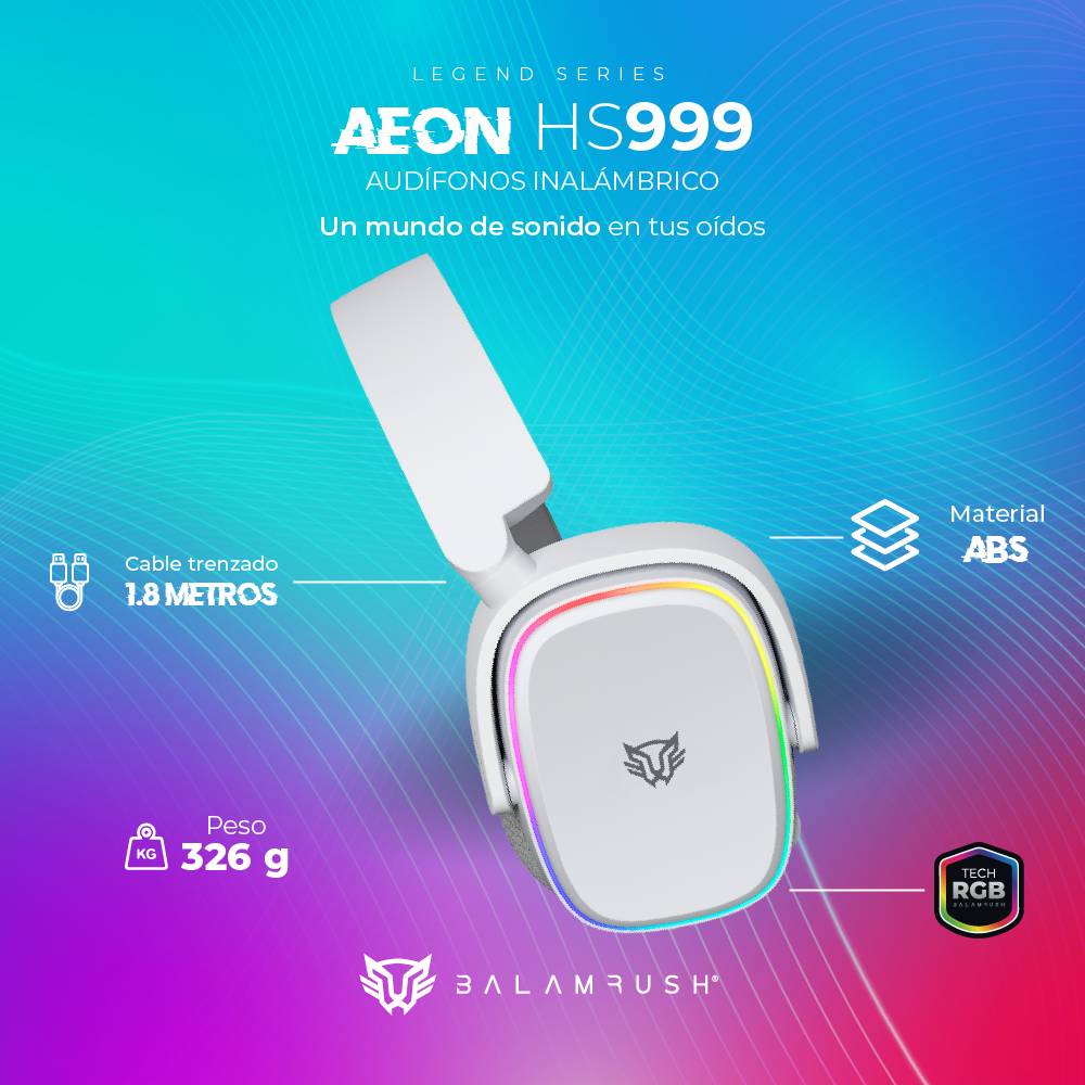 Auriculares Balam Rush HS999 - Vista 4
