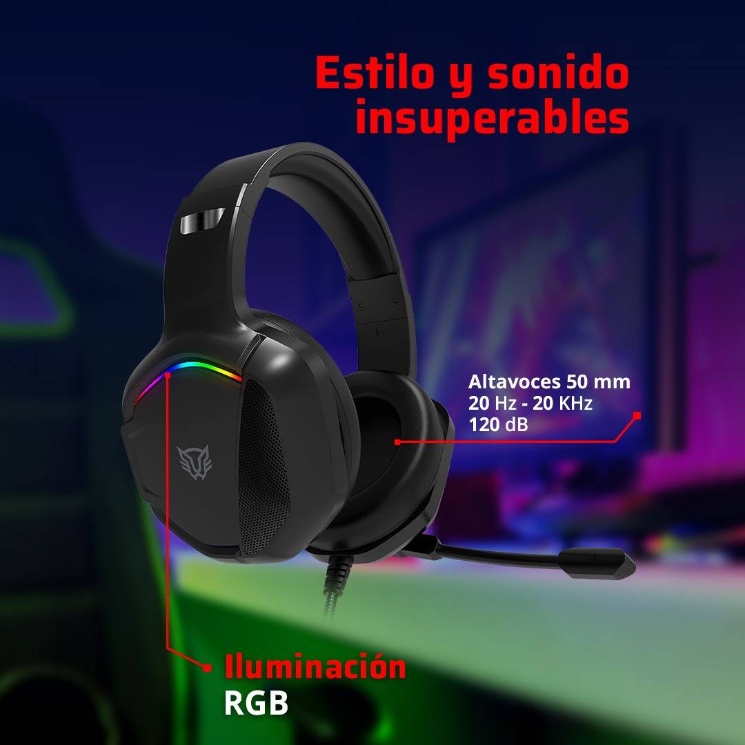 Diademas Gaming Balam Rush BR-941181 - Vista 3