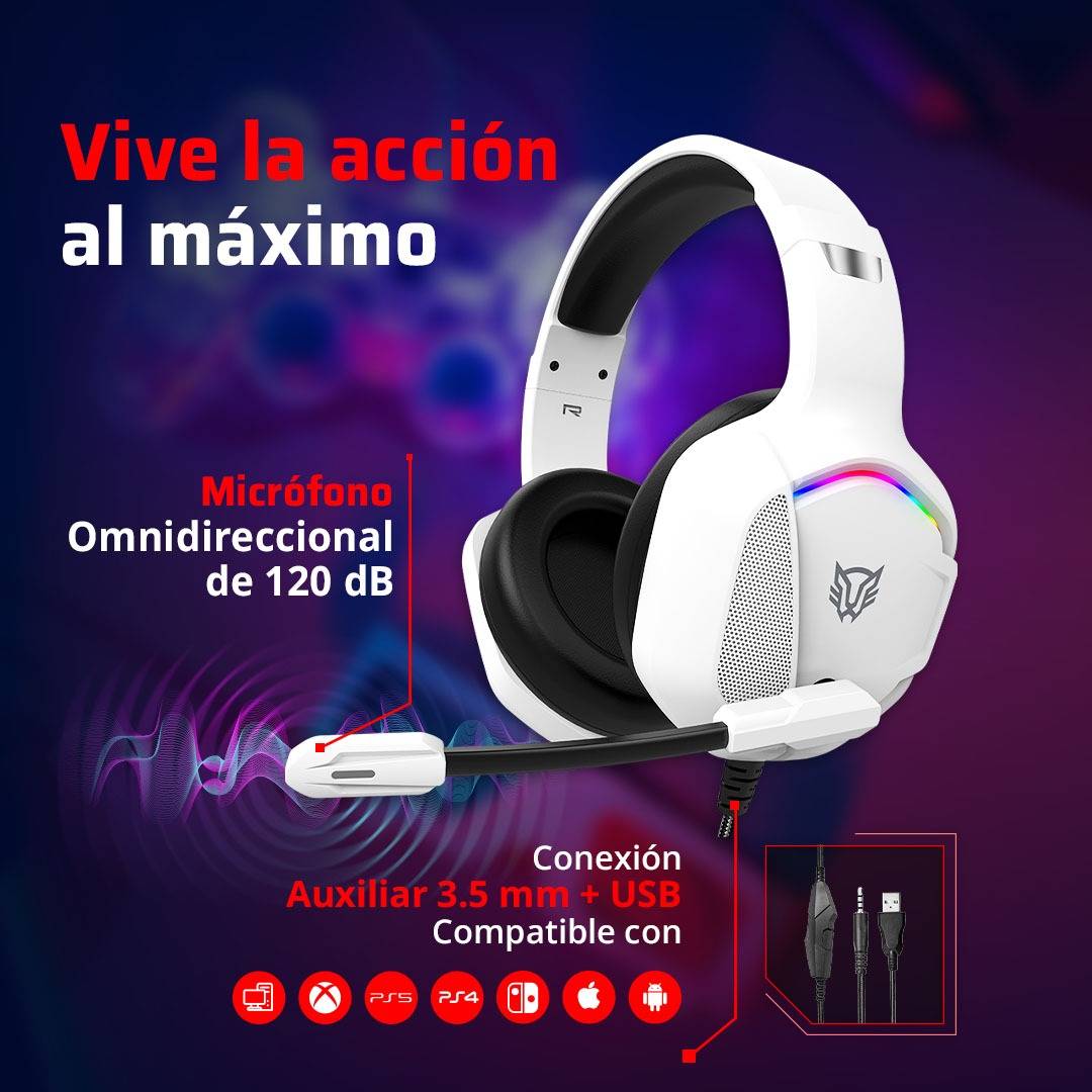 Diademas Gaming Balam Rush BR-941198 - Vista 3