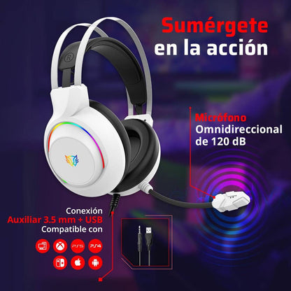 Diademas Gaming Balam Rush BR-941211 - Vista 3