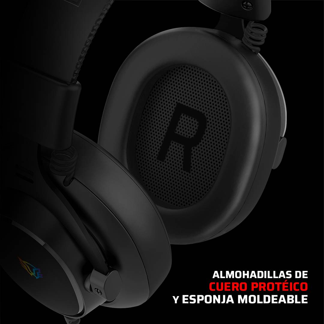 Diademas Gaming Balam Rush HA777 - Vista 3