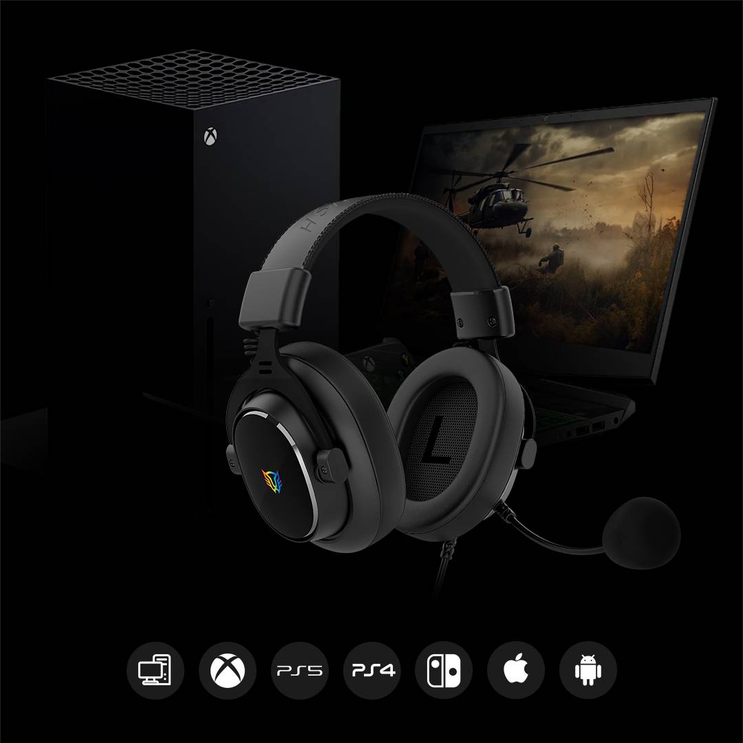 Diademas Gaming Balam Rush HA777 - Vista 4