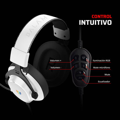 Diademas Gaming Balam Rush HA777 - Vista 4