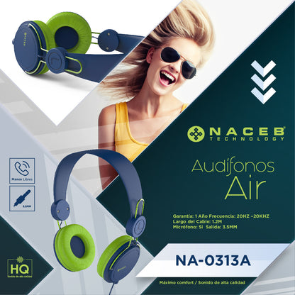 Diadema Naceb Technology NA-0313A - Vista 5