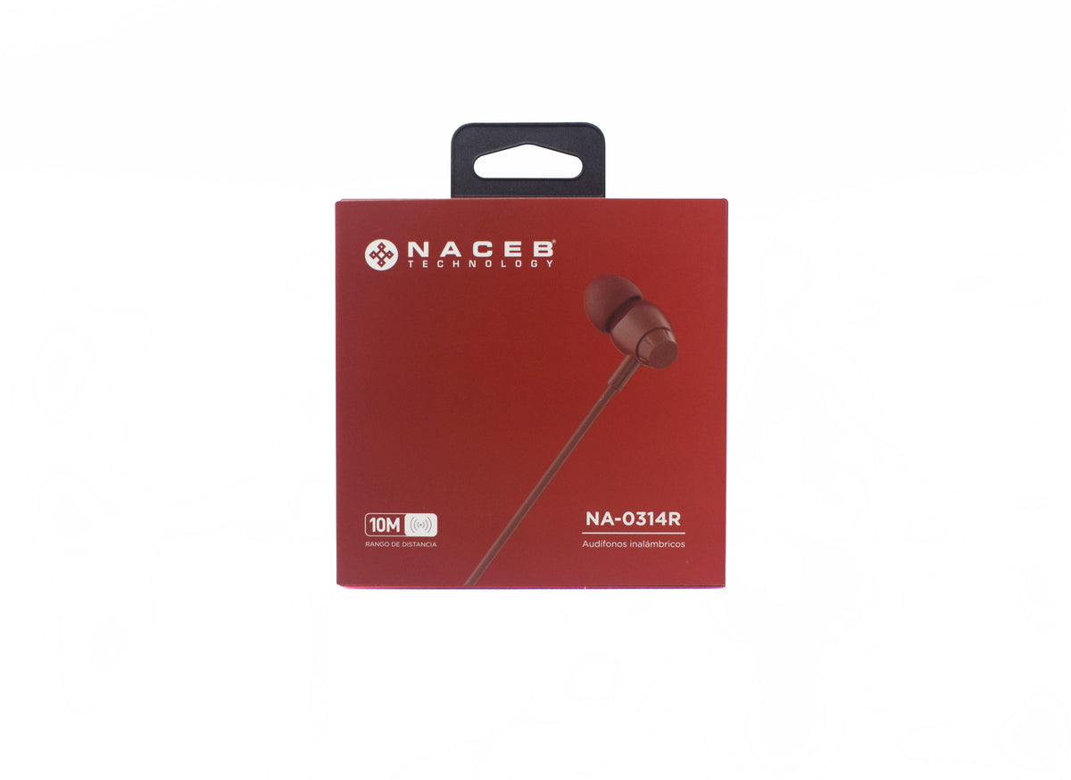 Audífono Bluetooth Naceb Technology NA-0314R - Vista 2