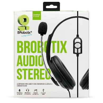 Audífonos Gamer USB Micrófono BROBOTIX 263953 - Vista 6