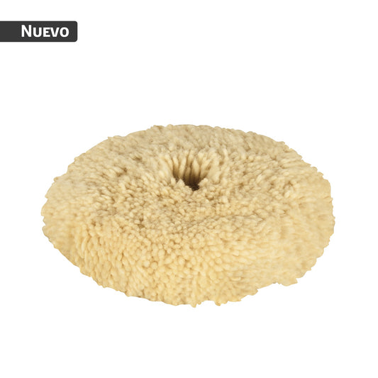 Borla p/pulir 50%lana/50% poliéster de 9' doble cara, TRUPER