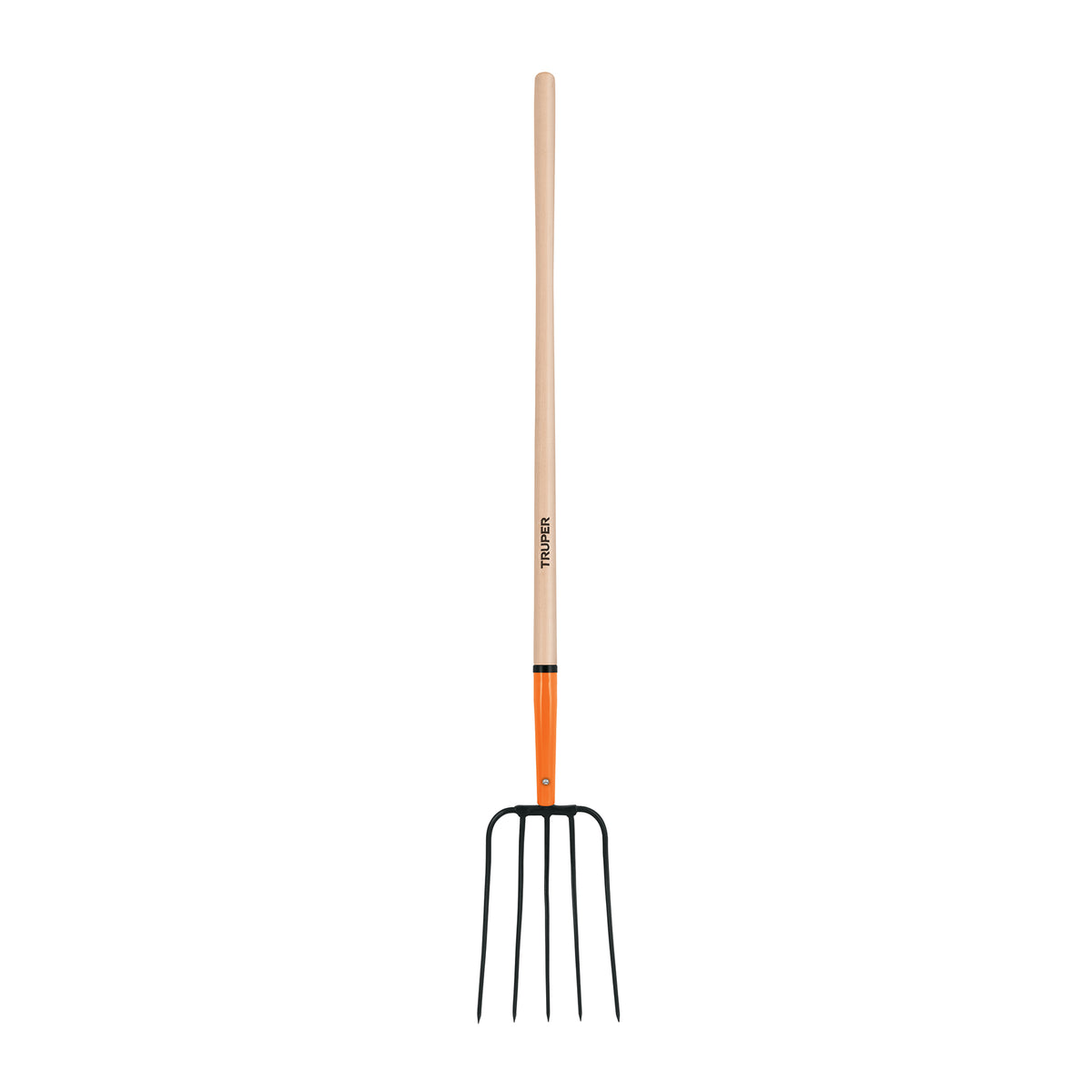 Bieldo para paja, 5 dientes, mgo largo 48', TRUPER