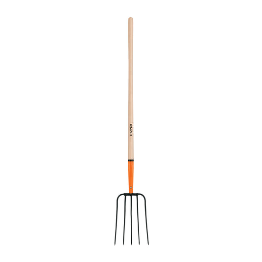 Bieldo para paja, 5 dientes, mgo largo 48', TRUPER
