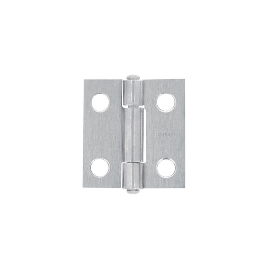 Bisagra rectangular 1' acero pulido, HERMEX