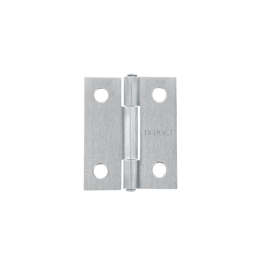 Bisagra rectangular 1-1/2' acero pulido, HERMEX
