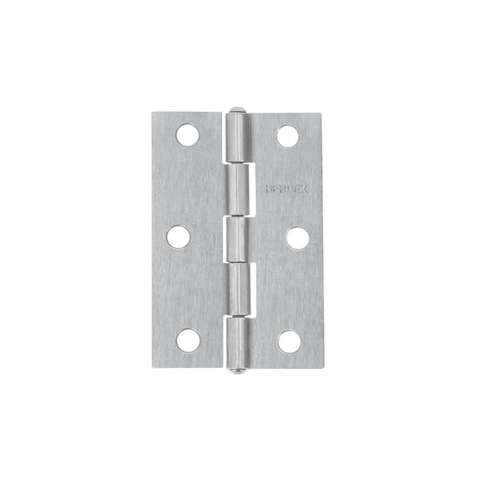 Bisagra rectangular 2-1/2' acero pulido, HERMEX