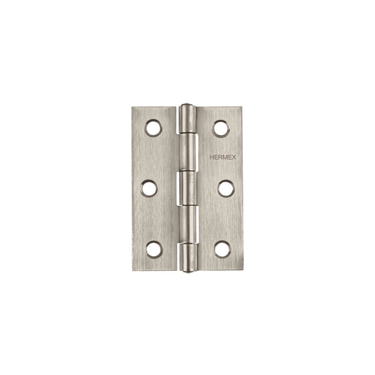 Bisagra rectangular 3' acero inoxidable, HERMEX