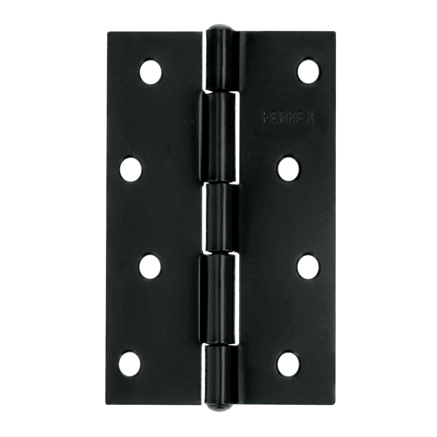 Bisagra rectangular 4' negra, HERMEX