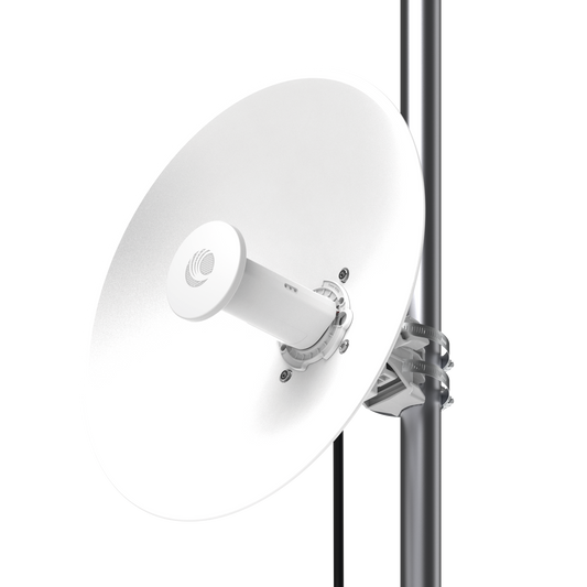 Cambium Networks ePMP Force 4525L | Módulo Suscriptor Wi-Fi 6 (802.11ax) | 5 GHz | Antena de Plato 25 dBi integrada | Hasta 600 Mbps y Gestión cnMaestro | Hasta + 10 km
