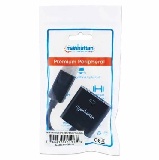 Adaptador Displayport a VGA MANHATTAN 151962 - Vista 5
