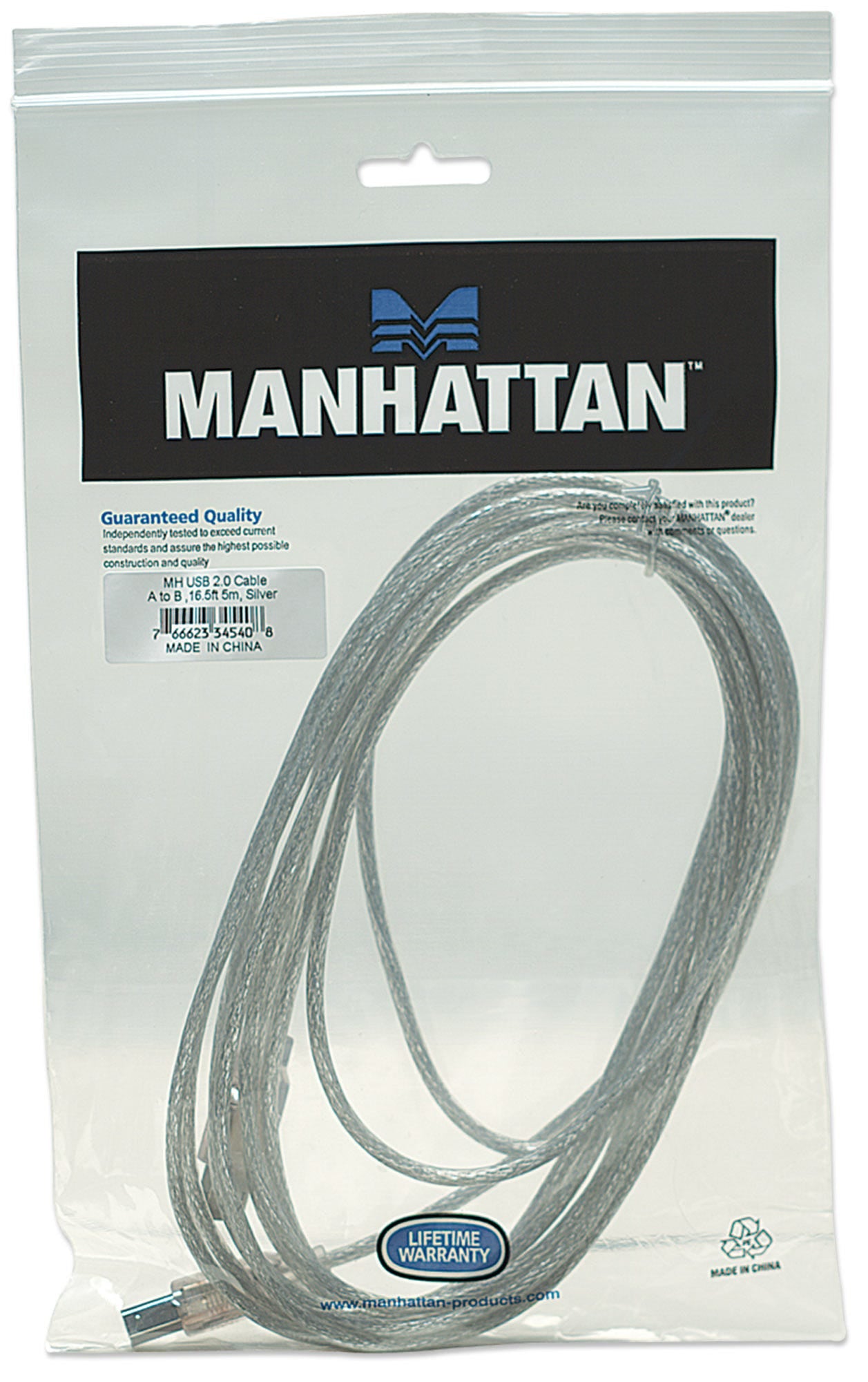 Cable USB MANHATTAN 345408 - Vista 4
