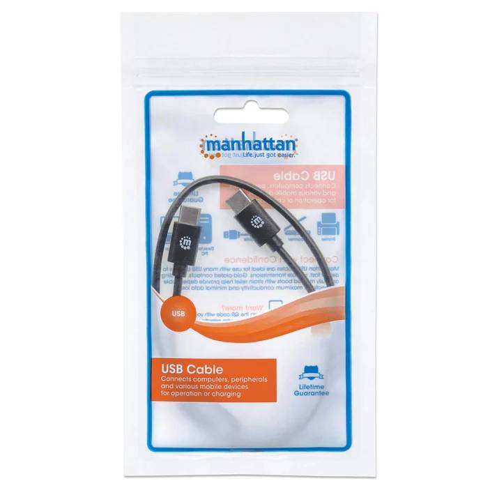 Cable USB C MANHATTAN 354868 - Vista 5