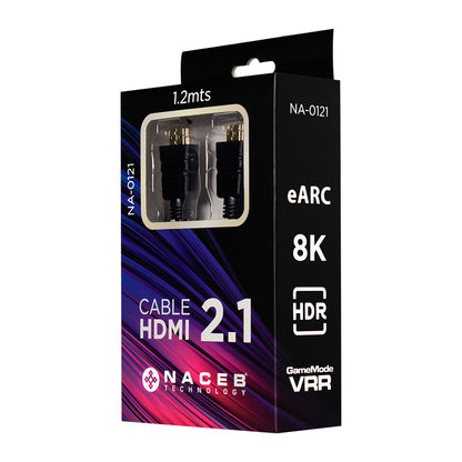 Cable HDMI Naceb Gaming NA-0122 - Vista 5