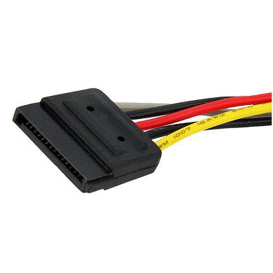 CABLE SATA P/CORRIENTE DOBLE A.6 BROBOTIX 180824 - Vista 3