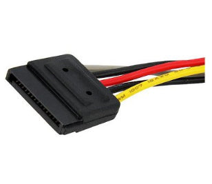 CABLE SATA P/CORRIENTE DOBLE A.6 BROBOTIX 180824 - Vista 5