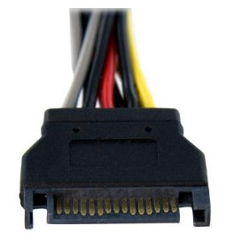 CABLE SATA P/CORRIENTE DOBLE A.6 BROBOTIX 180824 - Vista 6